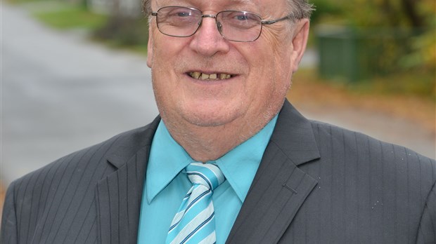Claude Couture, candidat à la mairie d'Otterburn Park